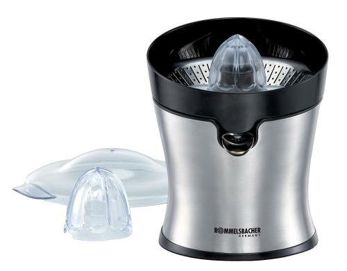 Rommelsbacher Zitruspresse 20.ZP 85/E Edelstahl, 85 Watt