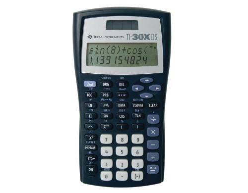 Texas-Instruments Rechner TI-30XIIS 2-zeilige Anzeige, 11-stellig