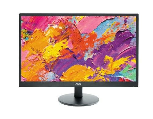 AOC 24 e2470Swh LED, 16:9, 1920x1080 VGA, DVI, HDMI, 1ms, Lautsprecher, schwarz