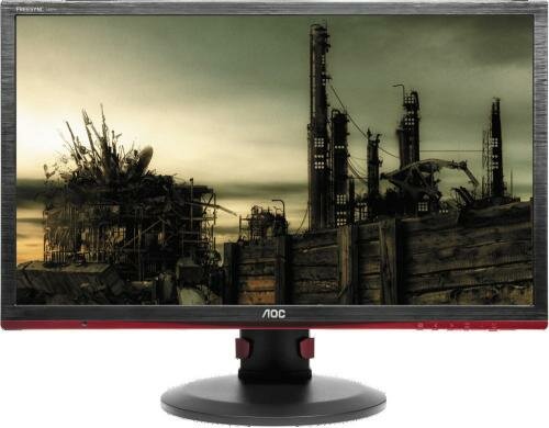 AOC 24 g2460pf, 16:9 1920x1080 144Hz, 1ms FreeSync, VGA, DVI, HDMI, DP, USB, schwarz