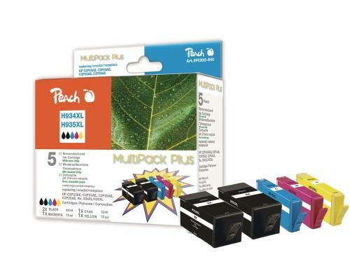Peach Tinte HP 934XL/935X Multipack Plus je 2x bk je 1x c, m, y