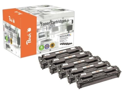 Peach Toner CC53A-Serie Nr. 304A Multipack+ je 2x bk je 1xc, m, y