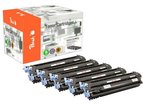 Peach Toner HP Q6001-4, No 124A MultiPack+ je 2x bk 2500S je1x c,m,y 2000S