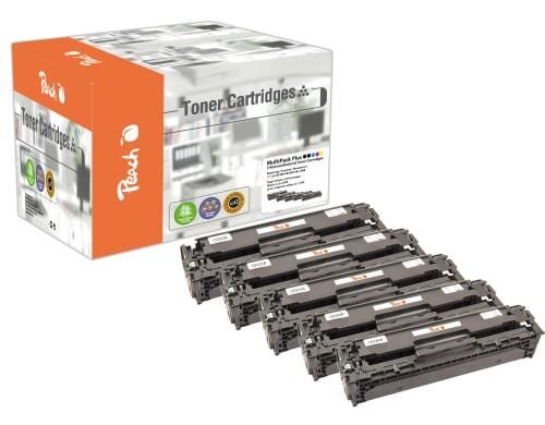 Peach Toner HP CE32A-Serie Multipack Plus 2x bk 2000S je 1x c,m,y 1300S