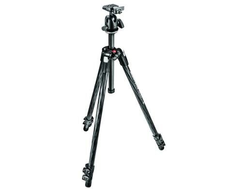 Manfrotto MK290XTC3-BH Stativ inkl. Kopf 3 Sektionen, Kugelkopf
