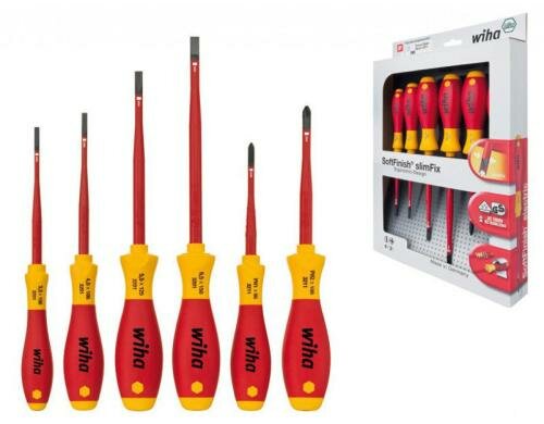 Wiha 3201 K6 Schraubendreher Set 6 teilig, SoftFinish