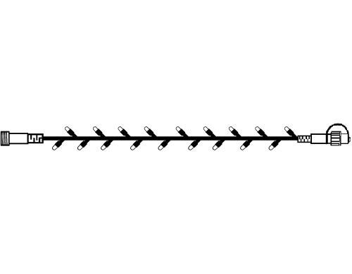 Star Trading SystDecor Lichterkette Extra 0.9W, 50 LED, weiss