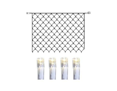 System Decor LED- Curtain Lichterkette Ex 1.8W, 100 LED, weiss