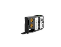 DYMO XTL Schriftband, Vinyl weiss auf schwarz, 12mm x 7m