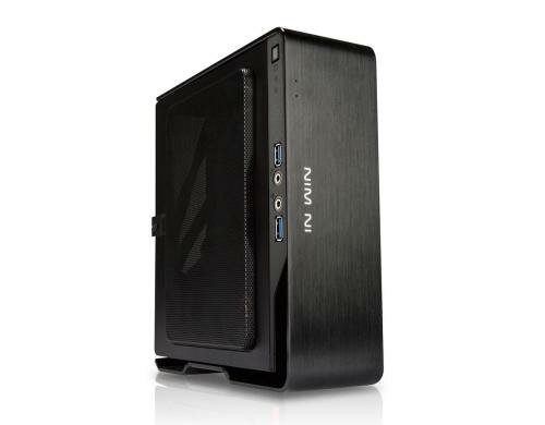 In Win Mini Tower Chopin, schwarz inkl. PSU 2x 2.5, 2x USB3.0, inkl 150W PSU