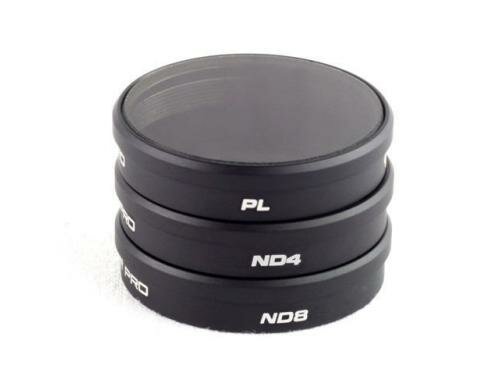 PolarPro 3-Pack (PL, ND4, ND8) zu DJI Phantom 3