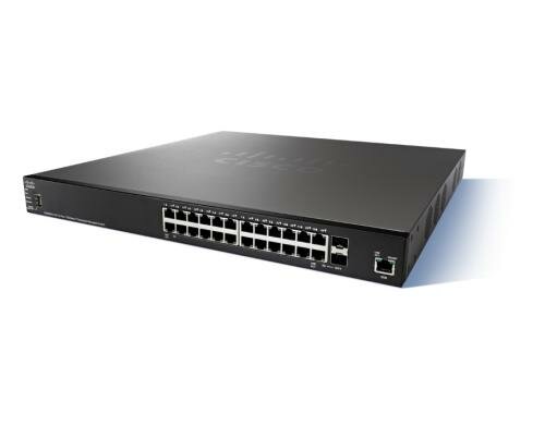 Cisco SG550XG-24T: 24 Port 10GBase-T Switch managed, 22x10GE, 2xSFP+/10GE Combo