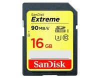 SanDisk SDHC Card 16GB Extreme UHS-I U3 Lesen 90MB/s,...