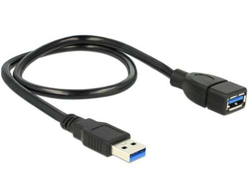 USB3.0-Kabel Shapecable A-A: 0.5m Starres Verlängerungskabel,beliebig formbar