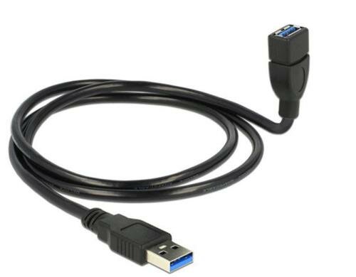 USB3.0-Kabel Shapecable A-A: 1m Starres Verlängerungskabel,beliebig formbar