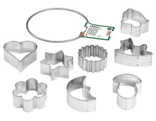 Kaiser Ausstechform Ring mittel mit 8 Ausstechformen