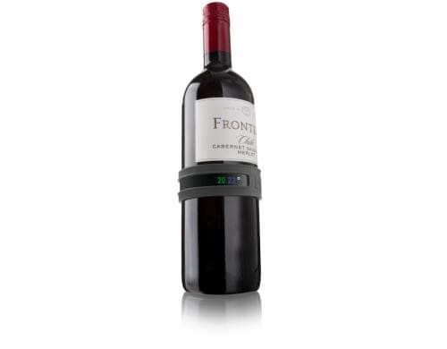 Vacu Vin Wine Snap Thermometer schwarz