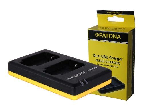PATONA Dual Ladegerät LP-E10 zu LP-E10