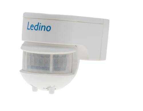 Ledino Bewegungssensor IRS12180B, ws 220-240V, 50/60Hz, max. 1200W, IP44