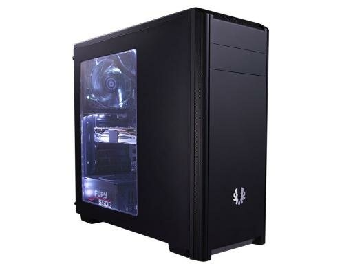 BitFenix Nova, schwarz, o. NT, Fenster 1×5.25, 4x3.5, 2x2.5, 1xUSB3, 1xUSB2