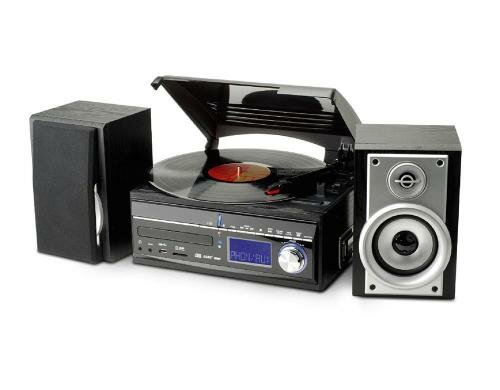 Soundmaster MCD1700, Plattenspieler UKW / MW Stereo-Musikcenter, Plattenspieler