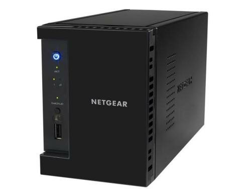 Netgear ReadyNAS 212: 2-Bay, inkl.2x2TB HDD 3x USB 3.0,  1x eSata, 2x GLAN