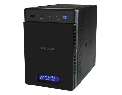 Netgear ReadyNAS 214: 4-Bay, inkl.4x2TB HDD 2x USB 3.0, 1x USB 2.0, 1x eSata, 2x GLAN