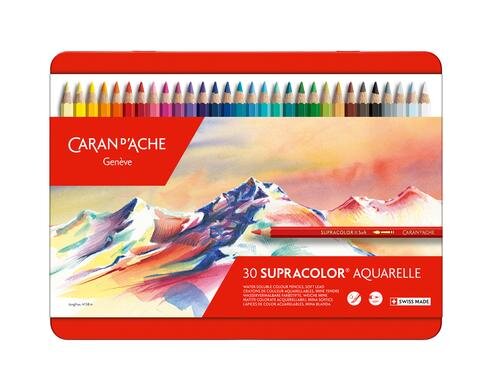 Caran dAche Supracolor Metallschachtel mit 30 Farben