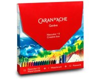 Caran dAche Creative Box Neocolor 2 Zum Gestalten von 12...