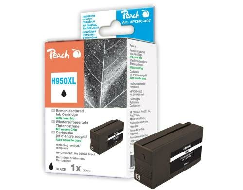 Peach Tinte HP CN045AE Nr. 950XL black 78ml 3205 Seiten