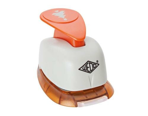 WEDO Motivlocher gross,  Weihnachsbaum ca 2.5 cm, mit praktischem Auffangbehälter