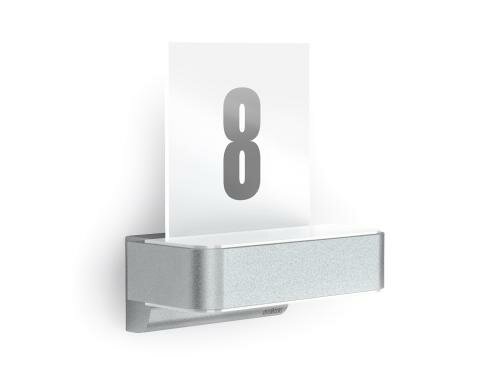 Steinel Aussenleuchte L 820 LED iHF, silber 12.5W LED, 612lm, 3000K,