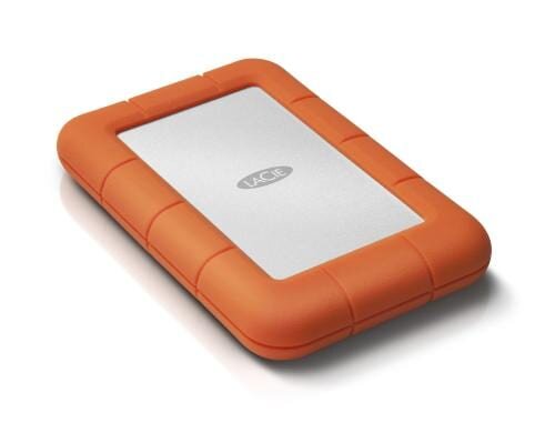 HD LaCie Rugged Mini 2.5 4TB USB 3.0, 5400rpm, silber/orange