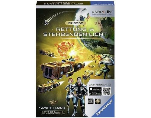 Ravensburger Spiele, Space Hawk Rettung Alter: 8+,