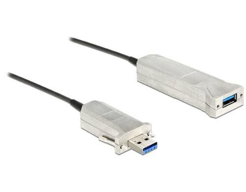 Delock USB3 Verlängerungskabel 20m aktive Verstärkung, optisch
