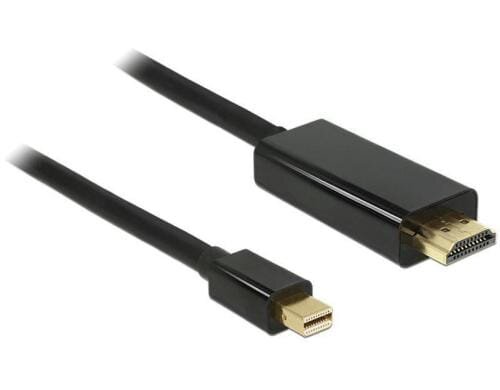 Delock MiniDisplayPort - HDMI, 1m Schwarz, HDMI-A