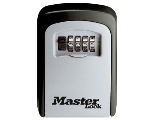 Masterlock Schlüsselsafe 5401EURD zur Wandbefestigung, stabiles Metallgehäuse