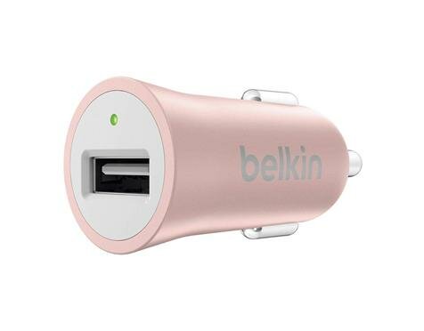 Belkin MIXIT Premium Car Charger 12W/2.4 A rosé-gold