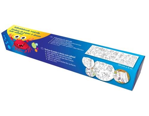 Pelikan Malrolle Unisex 300mm x 4m, mit Figuren zum Ausmalen
