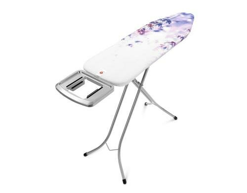 Brabantia Bügeltisch Metallic Lavendel mit Dampfbügeleisenablage Solide