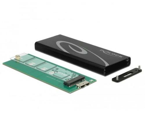Delock M.2 SATA zu USB.3.0 Gehäuse Betrieb von M.2 SATA SSDs an USB3.1