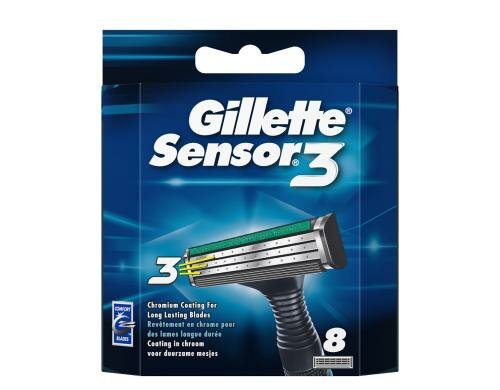 Gillette Klingen Sensor3 8er