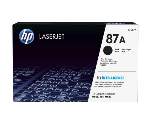 HP Toner 87A - Black (CF287A) Seitenkapazität ~ 9000 Seiten