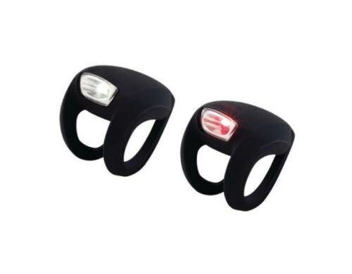 Knog Frog Strobe LED, Lichtset Farbe: schwarz, inkl. Batterien