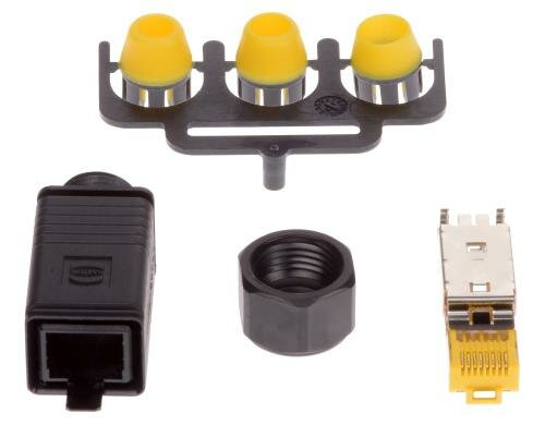 AXIS 10-PIN Push/Pull Stecker für Strom, Audio und I/O Kontakte