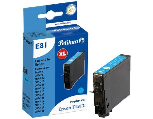 Tinte Pelikan Epson C13T18124010 cyan 7ml