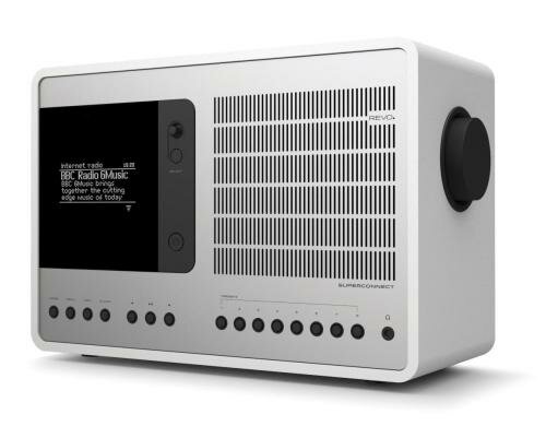 Revo SuperConnect, DAB+ Internetradio FM, Spotify, Bluetooth, Satin Weiss/Silber