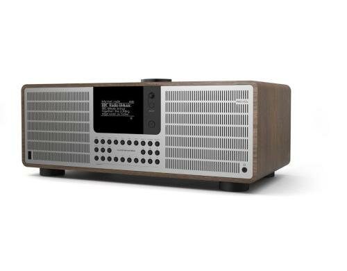 Revo SuperSystem, DAB+ Internetradio FM, Spotify, Bluetooth, Walnuss/Silber