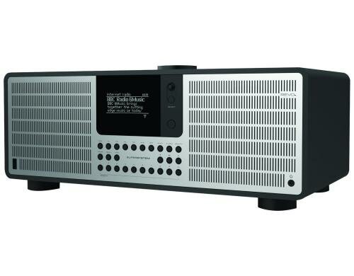 Revo SuperSystem, DAB+ Internetradio FM,Spotify, Bluetooth, Satin Schwarz/Silber