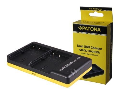 PATONA Dual Ladegerät Pana BLF19 für BLF19
